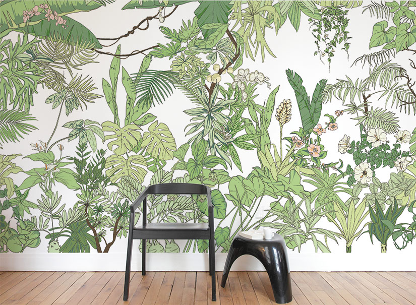 Papier peint Jungle Tropical BALI Panoramique